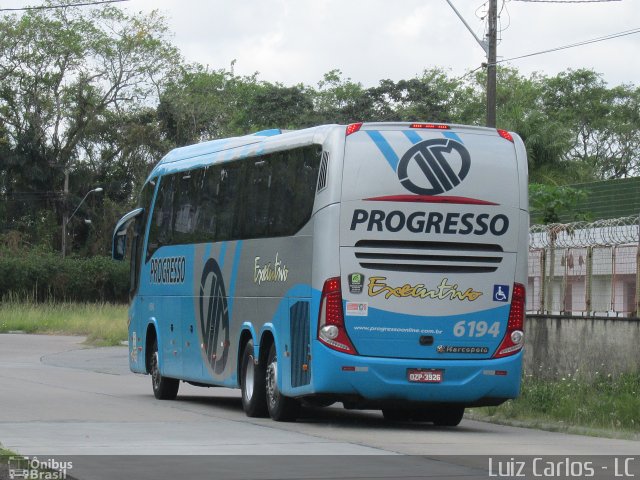 Auto Viação Progresso 6194 na cidade de Recife, Pernambuco, Brasil, por Luiz Carlos de Santana. ID da foto: 4522112.