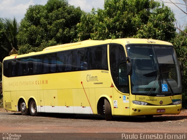 Viação Itapemirim 8659 na cidade de Guaraí, Tocantins, Brasil, por Paulo Ernesto. ID da foto: 4522021.