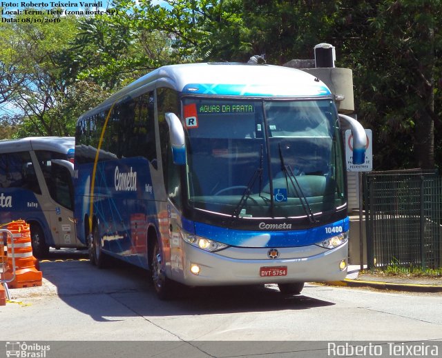 Viação Cometa 10400 na cidade de São Paulo, São Paulo, Brasil, por Roberto Teixeira. ID da foto: 4522482.