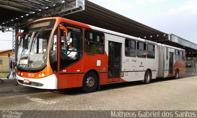 Itajaí Transportes Coletivos 2913 na cidade de Campinas, São Paulo, Brasil, por Matheus Gabriel dos Santos. Número da foto: #4525040.