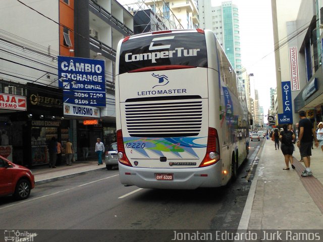 ComperTur Transportes Turísticos 12220 na cidade de Balneário Camboriú, Santa Catarina, Brasil, por Jonatan Eduardo Jurk Ramos. Número da foto: #4524998.