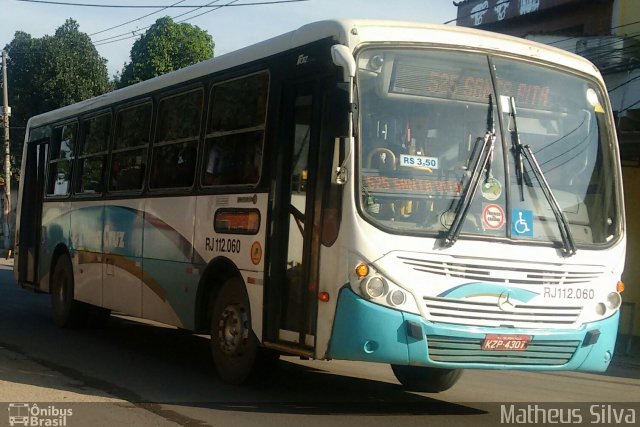 Auto Viação Vera Cruz - Belford Roxo RJ 112.060 na cidade de Belford Roxo, Rio de Janeiro, Brasil, por Matheus Silva. Número da foto: #4523891.