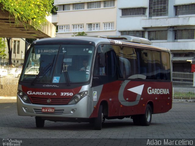 Expresso Gardenia 3750 na cidade de Belo Horizonte, Minas Gerais, Brasil, por Adão Raimundo Marcelino. ID da foto: 4525710.