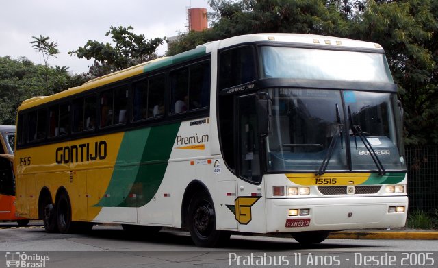 Empresa Gontijo de Transportes 15515 na cidade de São Paulo, São Paulo, Brasil, por Cristiano Soares da Silva. ID da foto: 4524257.