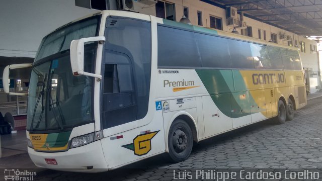 Empresa Gontijo de Transportes 11855 na cidade de Ipatinga, Minas Gerais, Brasil, por Luis Philippe Cardoso Coelho. ID da foto: 4527532.