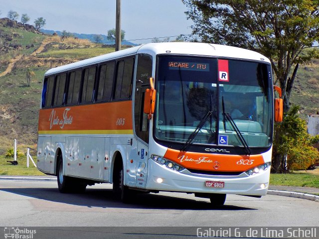 Viação Vale do Tietê 805 na cidade de Jundiaí, São Paulo, Brasil, por Gabriel Giacomin de Lima. ID da foto: 4527887.