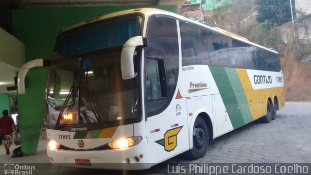 Empresa Gontijo de Transportes 17185 na cidade de Caratinga, Minas Gerais, Brasil, por Luis Philippe Cardoso Coelho. Número da foto: #4527533.