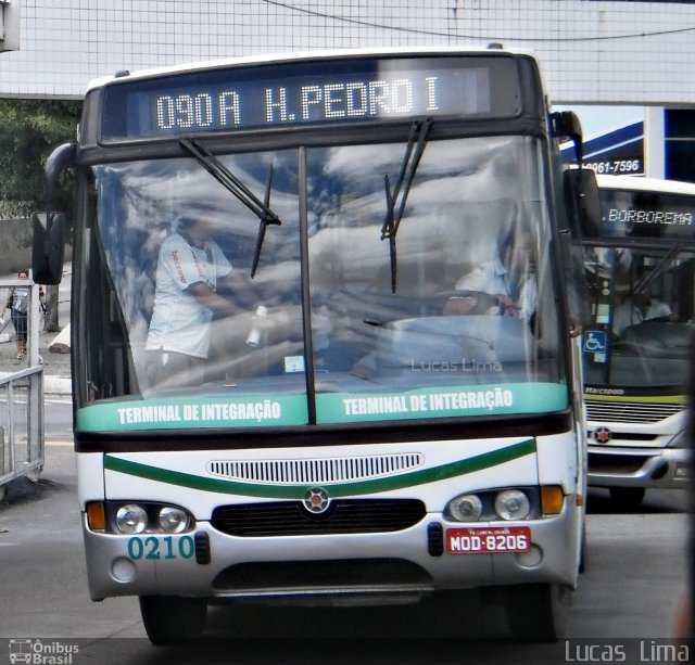 Empresa de Transporte Borborema 0210 na cidade de Campina Grande, Paraíba, Brasil, por Lucas  Lima. Número da foto: #4528427.