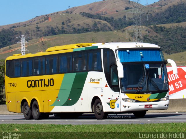 Empresa Gontijo de Transportes 17140 na cidade de Roseira, São Paulo, Brasil, por Leonardo Fidelli. Número da foto: #4527750.