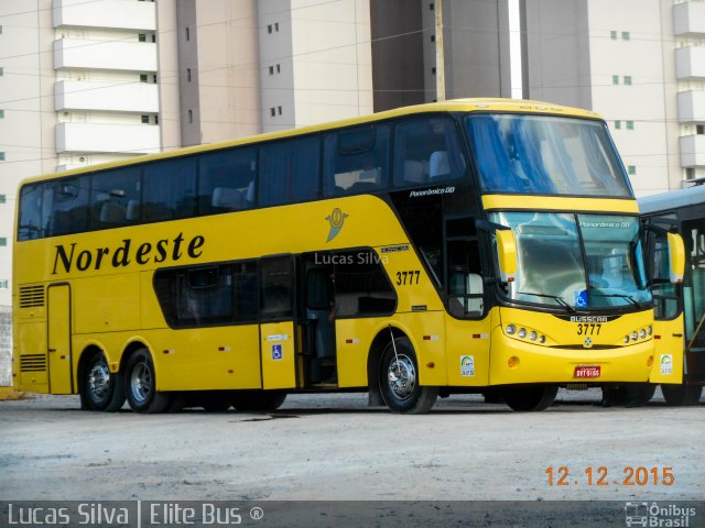 Viação Nordeste 3777 na cidade de Natal, Rio Grande do Norte, Brasil, por Lucas Silva. ID da foto: 4526250.