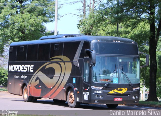 Expresso Nordeste 4610 na cidade de Cascavel, Paraná, Brasil, por Danilo Marcelo Silva. ID da foto: 4529870.