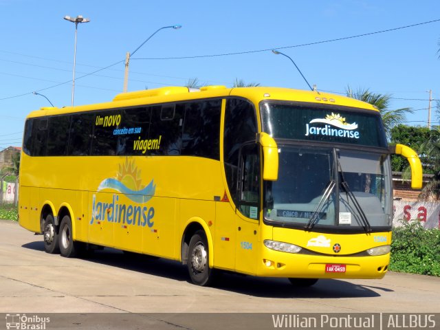 Auto Viação Jardinense 1504 na cidade de Natal, Rio Grande do Norte, Brasil, por Willian Pontual. Número da foto: #4529173.
