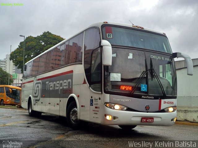 Transpen Transporte Coletivo e Encomendas 34055 na cidade de Sorocaba, São Paulo, Brasil, por Weslley Kelvin Batista. Número da foto: #4529131.