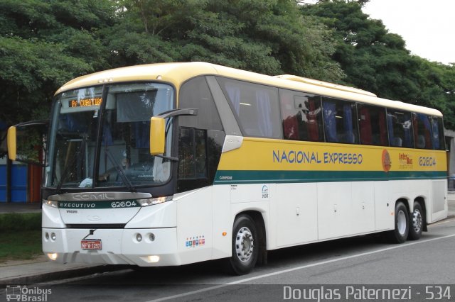 Nacional Expresso 62604 na cidade de Curitiba, Paraná, Brasil, por Douglas Paternezi. ID da foto: 4529281.