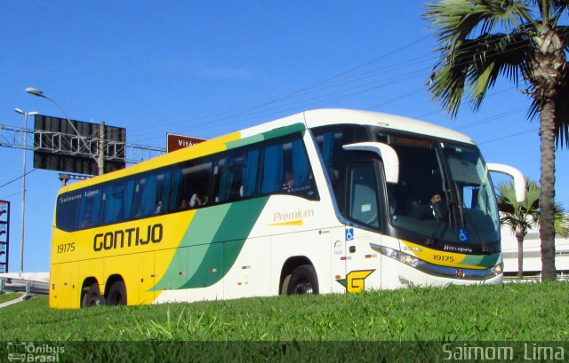 Empresa Gontijo de Transportes 19175 na cidade de Vitória, Espírito Santo, Brasil, por Saimom  Lima. ID da foto: 4532097.