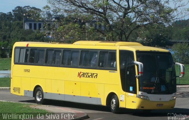 Kaissara - Viação Caiçara 15952 na cidade de Vitória, Espírito Santo, Brasil, por Wellington  da Silva Felix. Número da foto: #4532140.