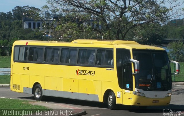 Kaissara - Viação Caiçara 15952 na cidade de Vitória, Espírito Santo, Brasil, por Wellington  da Silva Felix. ID da foto: 4532140.