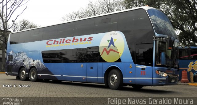 Chilebus Internacional 111 na cidade de São Paulo, São Paulo, Brasil, por Felipe Navas Geraldo Moura . Número da foto: #4530757.