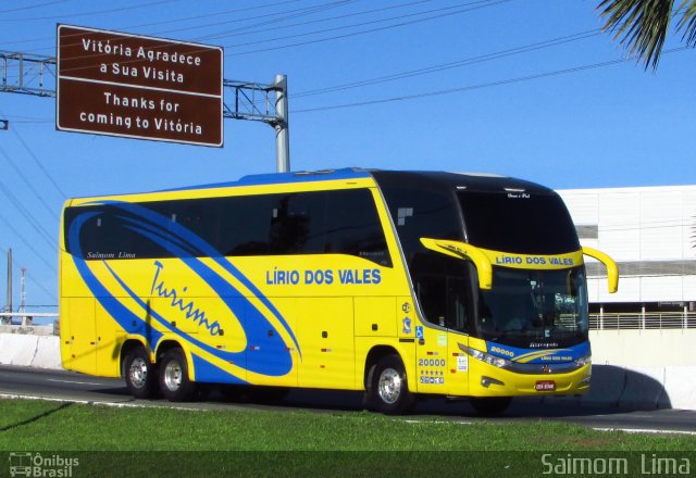 Viação Lírio dos Vales 20000 na cidade de Vitória, Espírito Santo, Brasil, por Saimom  Lima. ID da foto: 4532079.