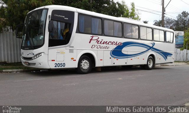Princesa D'Oeste Fretamento e Turismo 2050 na cidade de Campinas, São Paulo, Brasil, por Matheus Gabriel dos Santos. Número da foto: #4532102.