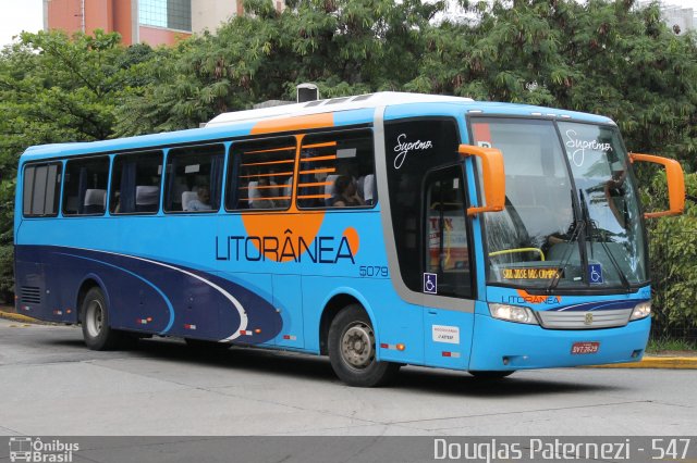 Litorânea Transportes Coletivos 5079 na cidade de São Paulo, São Paulo, Brasil, por Douglas Paternezi. Número da foto: #4532411.