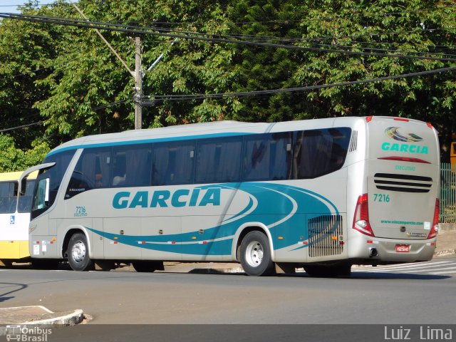 Viação Garcia 7216 na cidade de Londrina, Paraná, Brasil, por Luiz  Lima. ID da foto: 4531688.