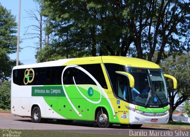 Expresso Princesa dos Campos 6469 na cidade de Cascavel, Paraná, Brasil, por Danilo Marcelo Silva. Número da foto: #4530707.
