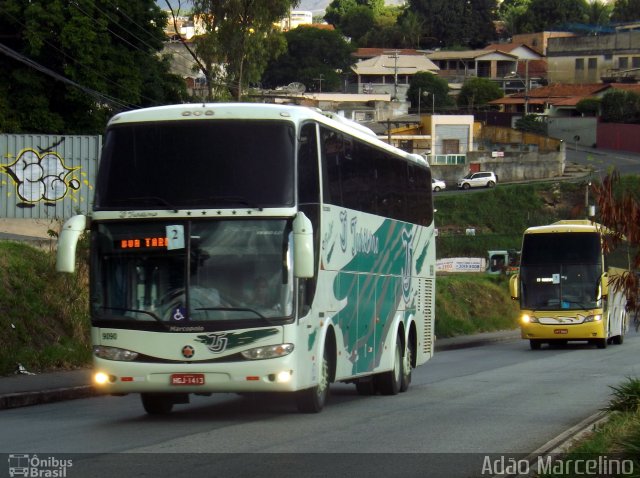 TJ Turismo 9090 na cidade de Belo Horizonte, Minas Gerais, Brasil, por Adão Raimundo Marcelino. ID da foto: 4534950.