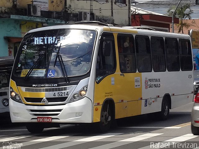 Allibus Transportes 4 5214 na cidade de São Paulo, São Paulo, Brasil, por Rafael Trevizan. ID da foto: 4535263.