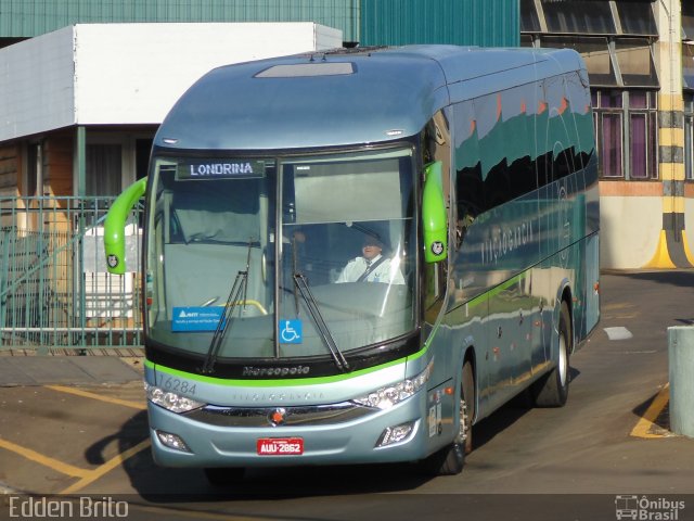 Viação Garcia 16284 na cidade de Londrina, Paraná, Brasil, por Edden Brito. Número da foto: #4534441.