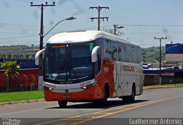 Viação Paraúna 1015 na cidade de Corumbaíba, Goiás, Brasil, por Guilherme Antonio. Número da foto: #4537566.