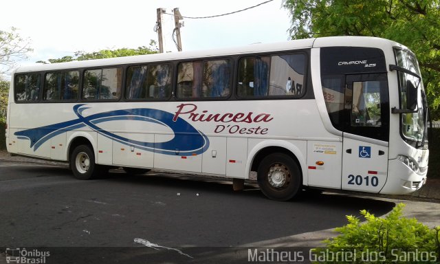 Princesa D'Oeste Fretamento e Turismo 2010 na cidade de Campinas, São Paulo, Brasil, por Matheus Gabriel dos Santos. Número da foto: #4535993.