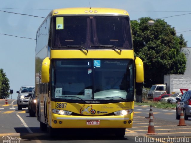 Advance Transatur 3897 na cidade de Corumbaíba, Goiás, Brasil, por Guilherme Antonio. ID da foto: 4537549.