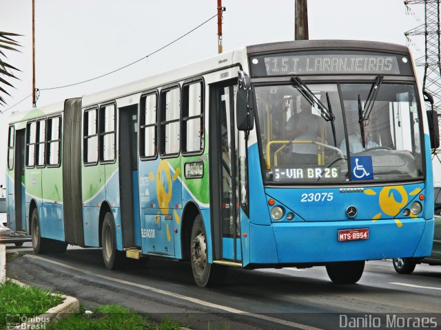 Viação Grande Vitória 23075 na cidade de Vitória, Espírito Santo, Brasil, por Danilo Moraes. Número da foto: #4536517.