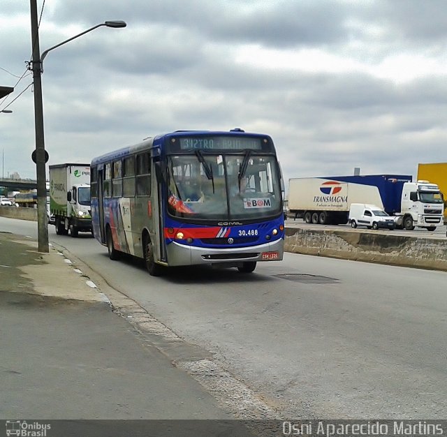 Empresa de Ônibus Vila Galvão 30.488 na cidade de São Paulo, São Paulo, Brasil, por Osni Aparecido Martins. Número da foto: #4536374.