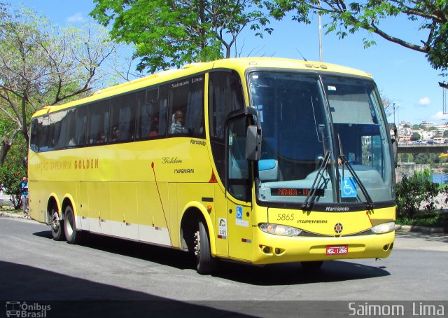 Viação Itapemirim 5865 na cidade de Vitória, Espírito Santo, Brasil, por Saimom  Lima. Número da foto: #4539677.