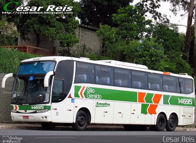 Cia. São Geraldo de Viação 14695 na cidade de Belo Horizonte, Minas Gerais, Brasil, por César Ônibus. Número da foto: #4540756.