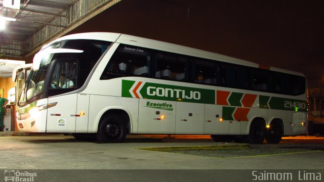Empresa Gontijo de Transportes 21430 na cidade de Viana, Espírito Santo, Brasil, por Saimom  Lima. Número da foto: #4539624.