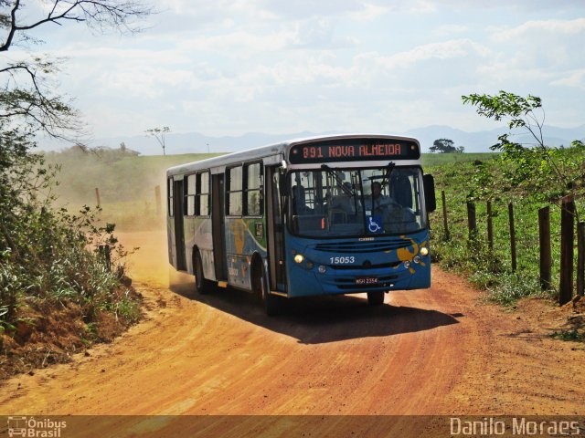 Viação Serrana 15053 na cidade de Serra, Espírito Santo, Brasil, por Danilo Moraes. ID da foto: 4539004.