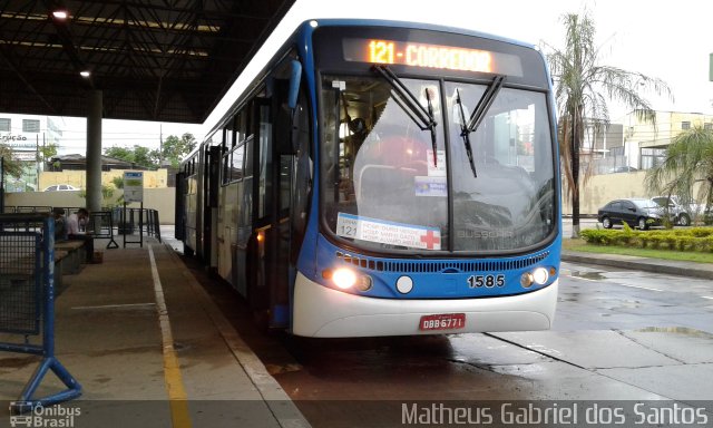 VB Transportes e Turismo 1585 na cidade de Campinas, São Paulo, Brasil, por Matheus Gabriel dos Santos. Número da foto: #4539601.