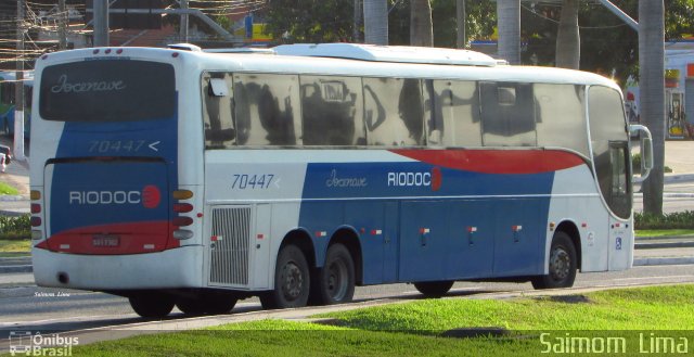 Viação Riodoce 70447 na cidade de Vitória, Espírito Santo, Brasil, por Saimom  Lima. ID da foto: 4539675.