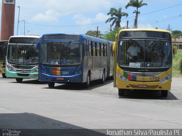 Itamaracá Transportes 1.759 na cidade de Paulista, Pernambuco, Brasil, por Jonathan Silva. ID da foto: 4538958.