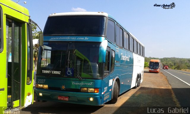 Transferraz Turismo 2327 na cidade de Lagoa do Piauí, Piauí, Brasil, por Lucas Gabriel. Número da foto: #4540123.