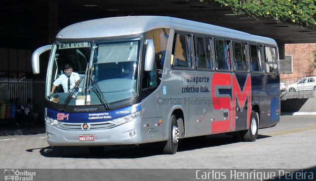 Transporte Coletivo Santa Maria 282 na cidade de Belo Horizonte, Minas Gerais, Brasil, por Carlos Henrique Pereira. Número da foto: #4539398.