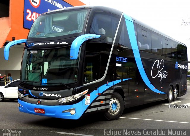 Empresa de Ônibus Nossa Senhora da Penha 53050 na cidade de Rio de Janeiro, Rio de Janeiro, Brasil, por Felipe Navas Geraldo Moura . ID da foto: 4540855.