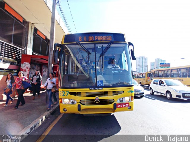 Viação Garcia 7527 na cidade de Londrina, Paraná, Brasil, por Derick  Trajano. Número da foto: #4541560.