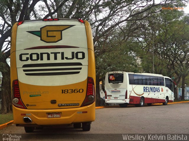 Empresa Gontijo de Transportes 18360 na cidade de São Paulo, São Paulo, Brasil, por Weslley Kelvin Batista. ID da foto: 4541964.