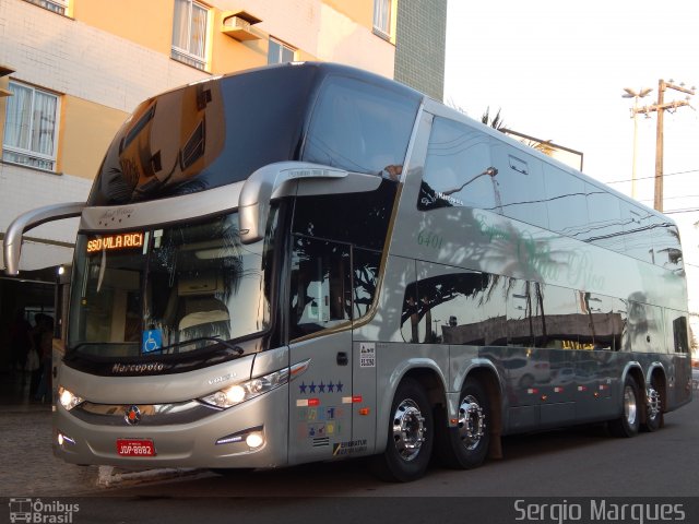 Expresso Vila Rica 6401 na cidade de Aracaju, Sergipe, Brasil, por Sergio Marques . Número da foto: #4542989.
