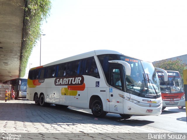 Saritur - Santa Rita Transporte Urbano e Rodoviário 24200 na cidade de Belo Horizonte, Minas Gerais, Brasil, por Daniel Souza. Número da foto: #4541607.