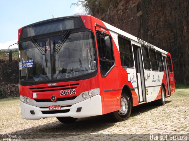 Expresso CampiBus 2648 na cidade de Campinas, São Paulo, Brasil, por Daniel Souza. Número da foto: #4541610.